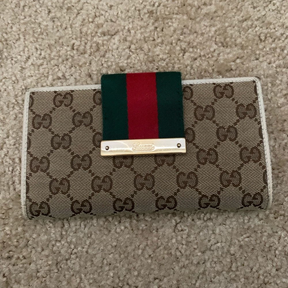 Gucci GG Monogram long wallet